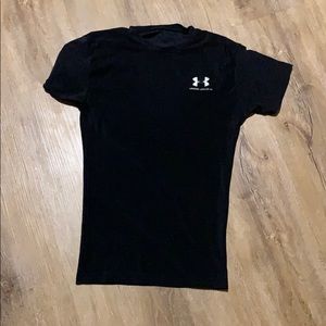 Under armour black workout t